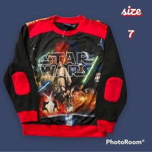 Disney Star wars boys crew sweater